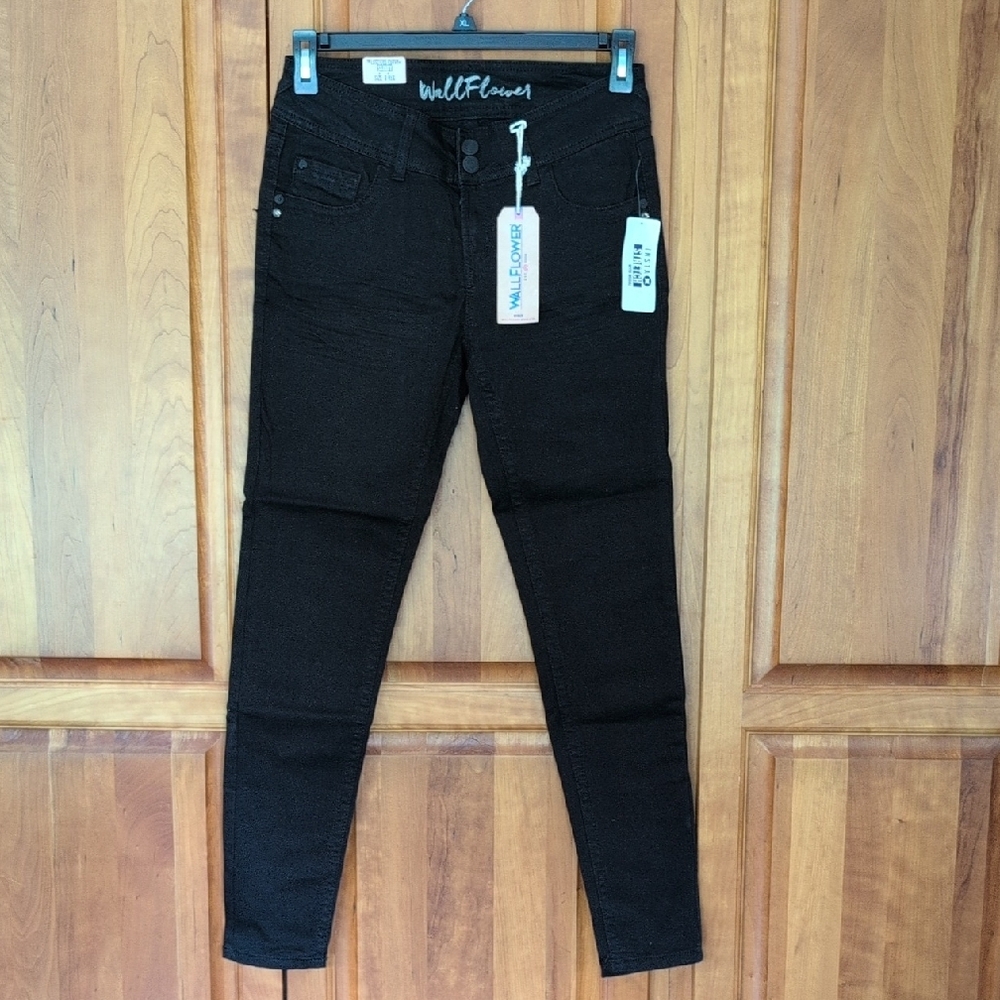 Wallflower Black Skinny Jeans Slim Fit